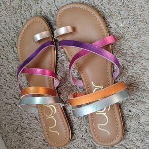 Sugar Women's Multicolor Strappy Sandals